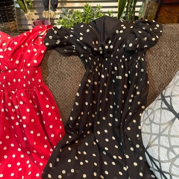 Red Polka Dot dresses - Picture 2 of 4